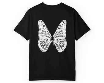 Camiseta unisex teñida en prenda