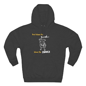 Pitbull Unisex Premium Pullover Hoodie