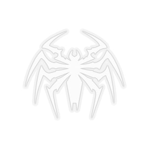 PS5 Venom Logo Pegatina minimalista, Pegatinas para computadora portátil, Botella de agua, Calcomanía de araña, Cuaderno, Pared, Vinilo premium, Minimalismo MemoRayLane