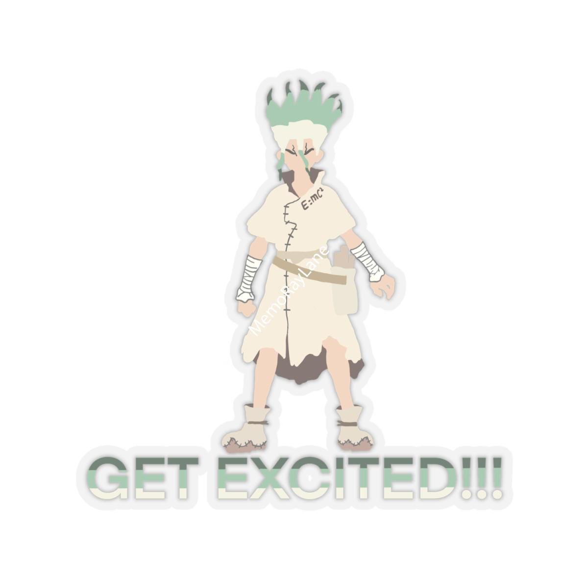 Dr Stone Sticker Senku Ishigami - Etsy