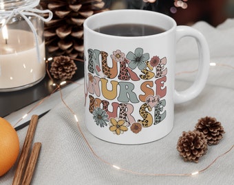 Krankenschwester Becher, Geschenk für Krankenschwester, Urlaubsgeschenk, Geburtstagsgeschenk, Krankenschwester Geschenk, Kaffee liebende Krankenschwester Geschenk, Krankenschwester Wertschätzung Geschenke, Krankenschwester Leben Becher Geschenk