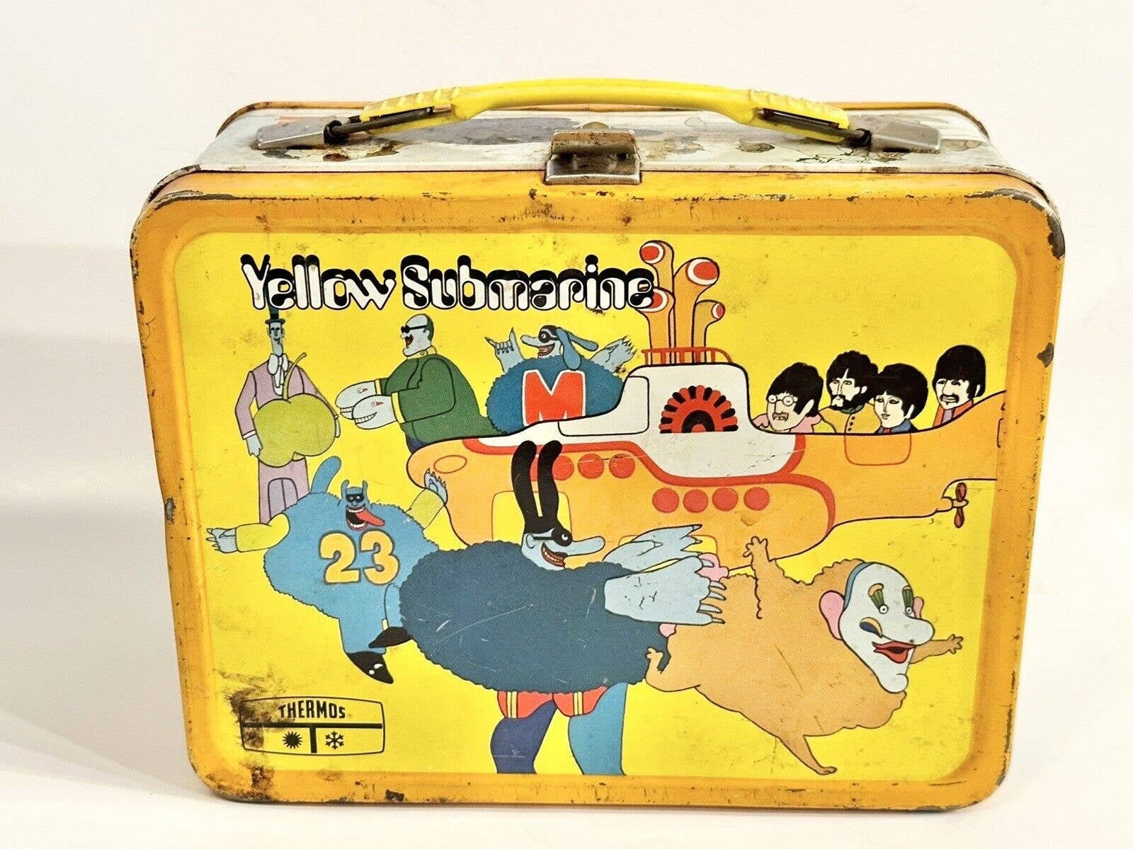  Beatles Original 1965 Lunchbox w/ Thermos (no cup) –