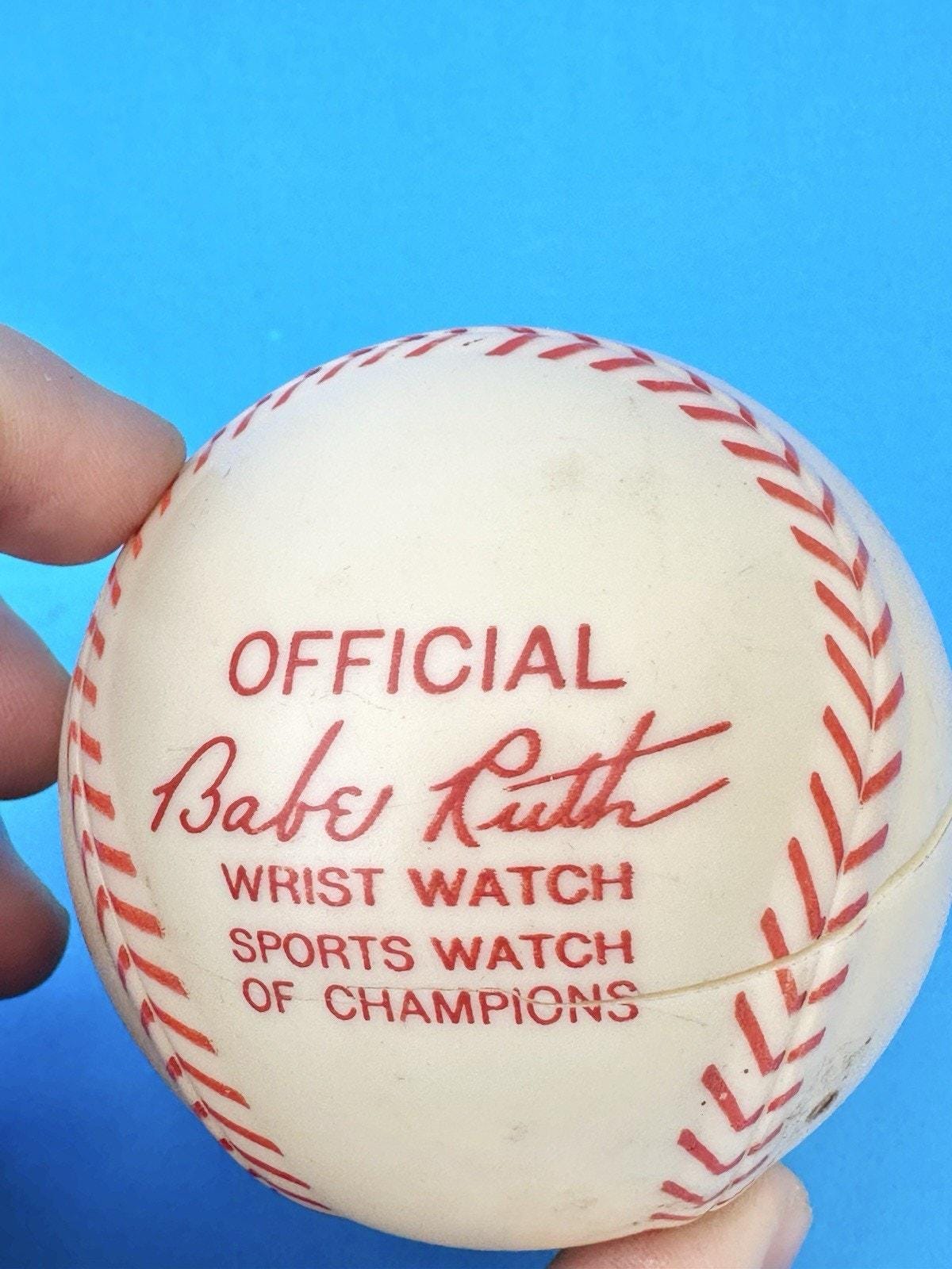 1948 Babe Ruth Exacta Co. Wrist Watch Case Box Instructions as Found ...
