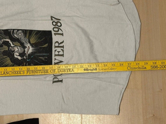Vintage 1987 kansas power tour T-Shirt size Xl 3/… - image 8