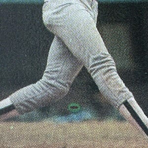 1987 Topps バリー・ボンズ エラー ルーキー カード #320 - 複数のオーブ エラー