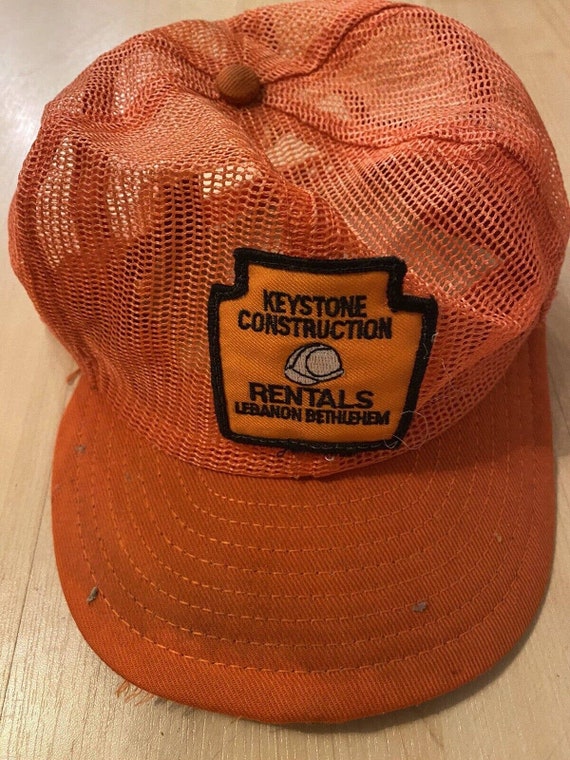 Keystone Construction PA Mesh Snapback Truckers Ca