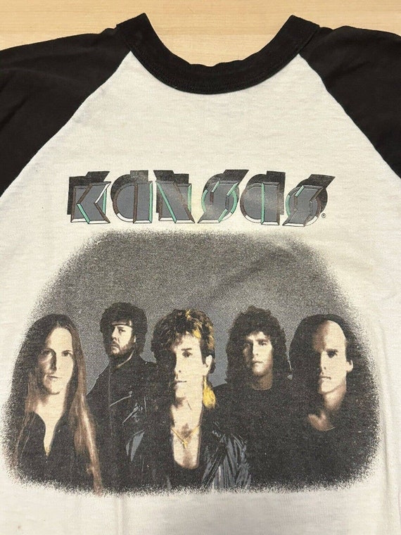 Vintage 1987 kansas power tour T-Shirt size Xl 3/… - image 2
