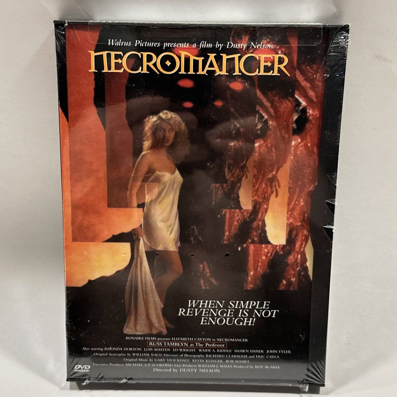 Necromancer DVD 1988 Elizabeth Cayton John Tyler Russ Tamblyn Brand NEW Sealed - Etsy