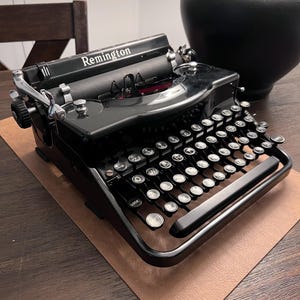 Classic Remington Model 1 Typewriter 1940