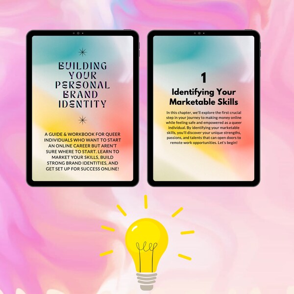 Building Your Brand Identity Guide & Workbook for Queer Individuals!