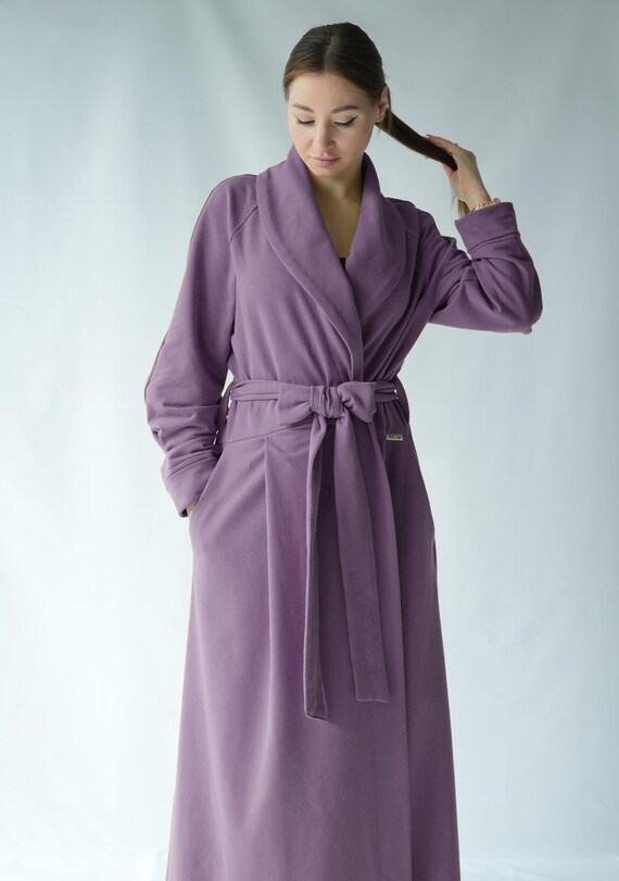 Soft Warm Floor Length Dressing Gown Organic Cotton 15 Colors / Long Elegant Cotton Robe - Etsy Ireland Soft Warm Floor Length Dressing Gown Organic Cotton 15 Colors / Long Elegant Cotton Robe - Etsy Ireland