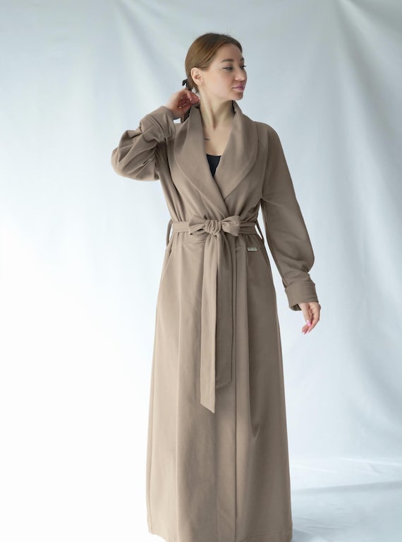 slim fit dress slacks Cotton-Printfresh Long Robe – Splendor Beauty Emporium