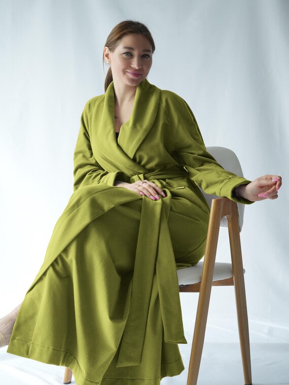 slim fit dress slacks Lightweight Men's Bathrobe - Pacific main image 0