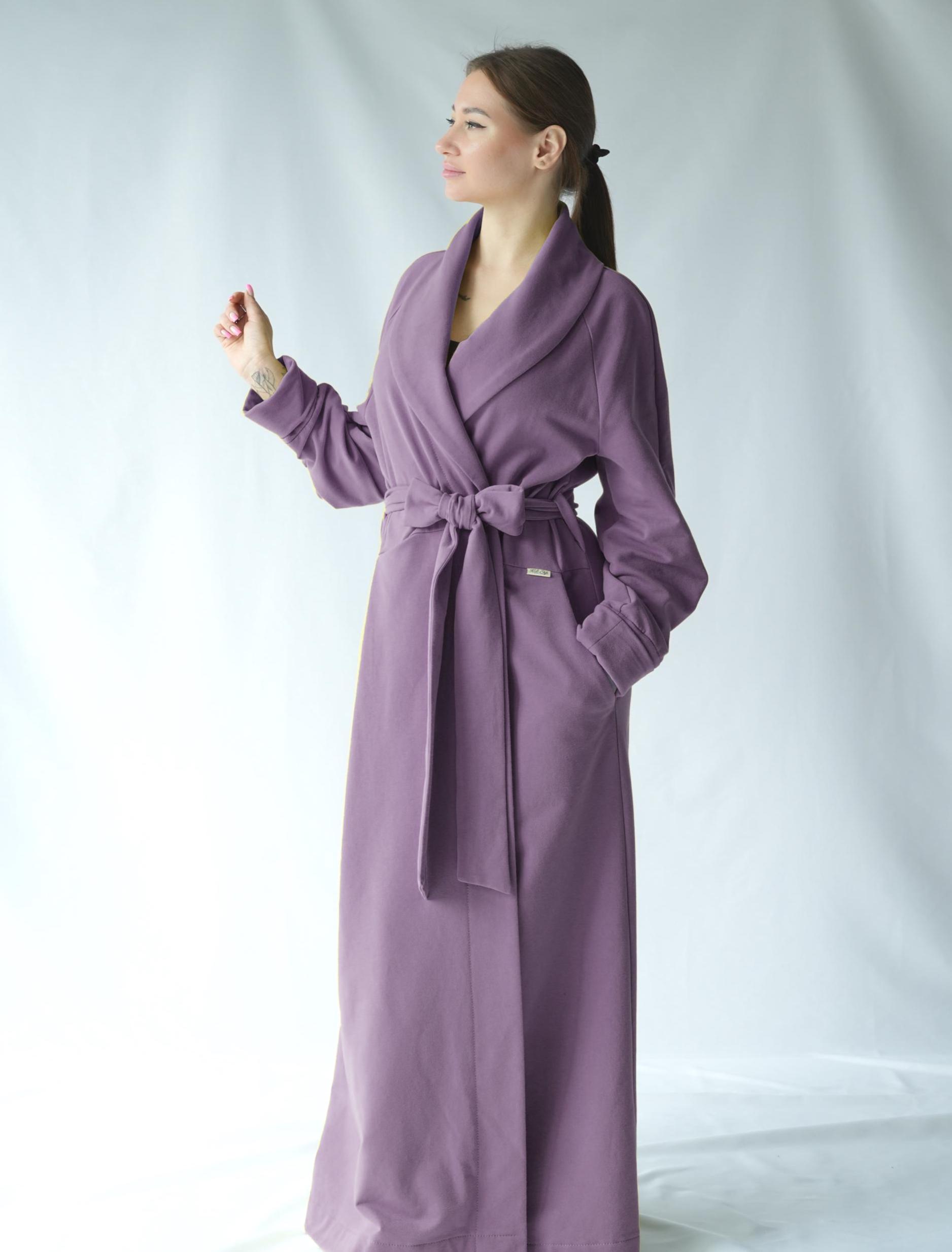 long jersey dressing gown Kallie Womens Jersey Long Dressing Gown