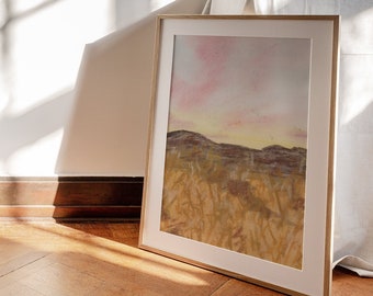 Sunset Digital Art Print Download