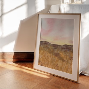 Sunset Digital Art Print Download