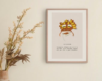 Dragon Chinese Zodiac Print