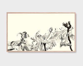 Wilted Tulips Frame TV Artwork Digital Download