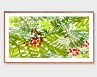 Evergreen Frame TV Artwork Digital Download