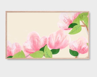 Magnolia Spring Bundle Frame TV Artwork Digital Download