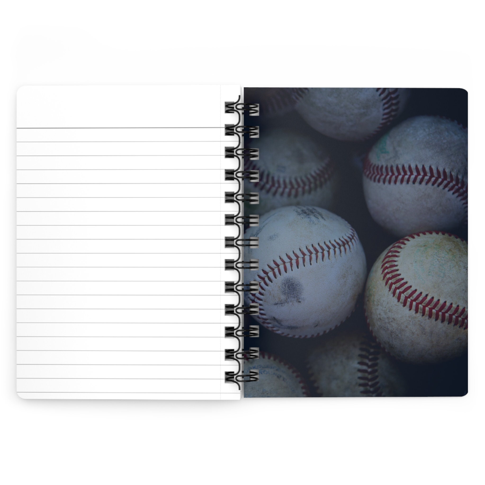 Baseball Spiral Notebook, Sports Journal, Softball Notebook, Gift for ...