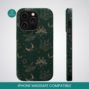 Mystic Alchemy iPhone MagSafe Case - MagSafe Compatible Dual Layer Protective Phone Case