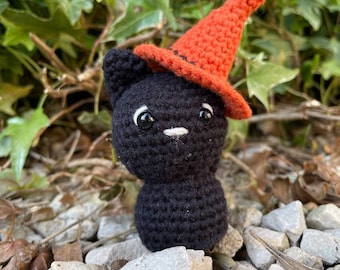 Gehaakte kat handgemaakte amigurumi zacht speelgoed knuffeldier babymeisje cadeau
