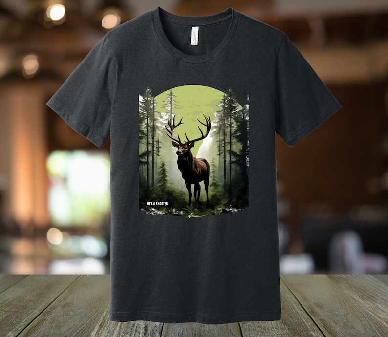 T-shirt RepYourWater X Backcountry Hunters & Anglers - Wapiti Truite - Taille L