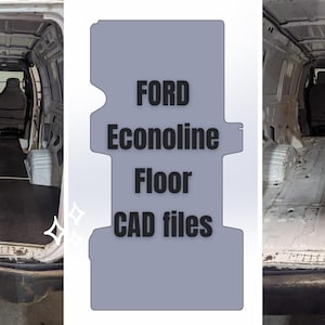 Ford Econoline floor dxf file