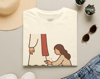 I Am Healed in Jesus Name Shirt | Christian Healing T-Shirt | Faith Based Graphic Tee | Religious Inspirational Unisex Shirt | Church Gift