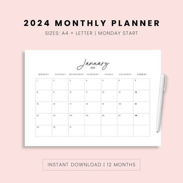 2024 Fill Incalendar - Etsy