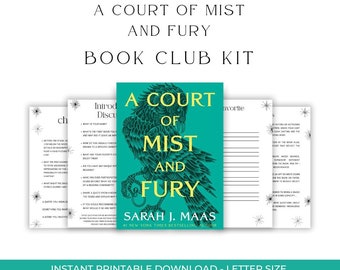 Un kit de club de lecture Court of Mist and Fury