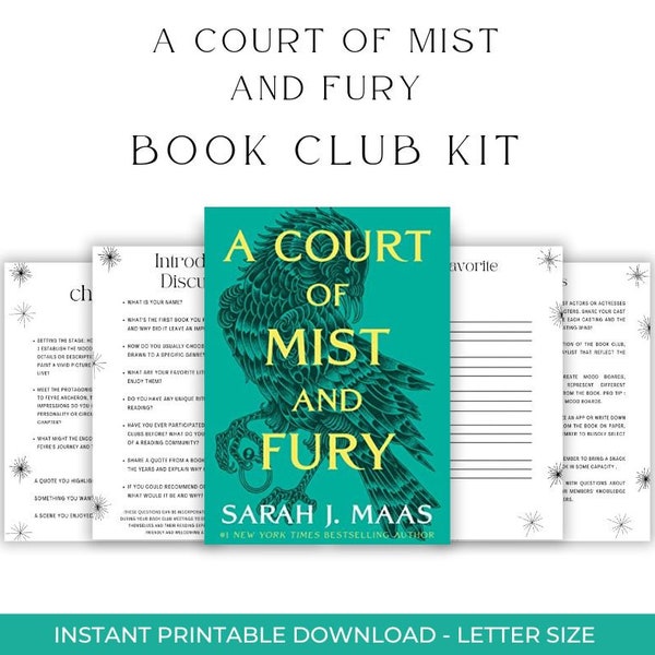 A Court of Mist and Fury Book Club Kit