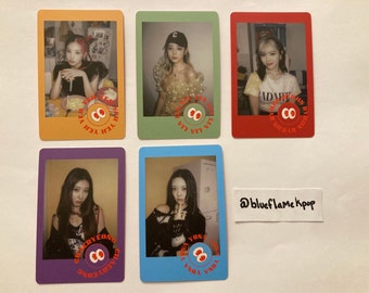 Official Itzy US Photocard Set - Crazy in Love album