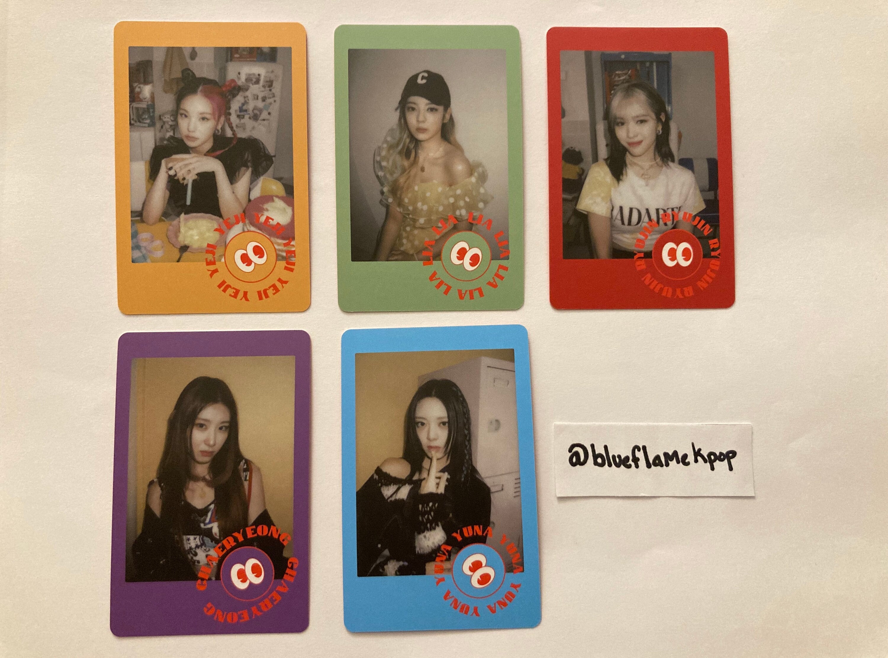 見逃し厳禁！おトクな Itzy Not Shy Icy Crazy In Love Guess Who Ryujin Official タレントカード