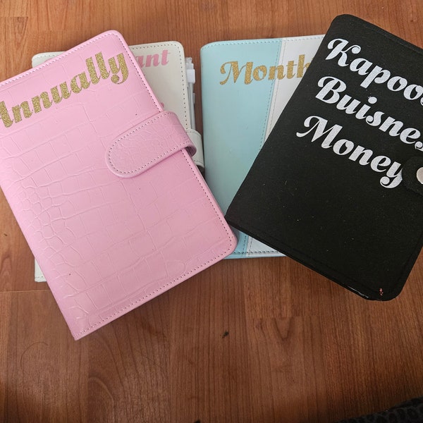 Cash Stuffing Wallet Etsy