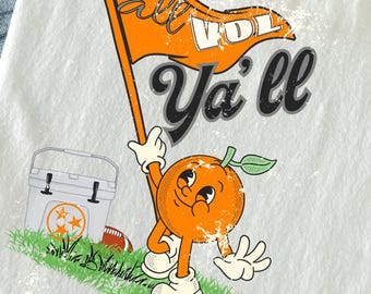 TN All VOLS Ya’ll Digital Graphic