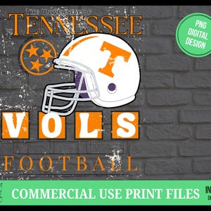 Tennessee VOLS vintage helm digitale afbeelding