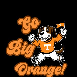 Retro Smokey Tennessee VOLS digitale afbeelding