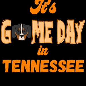 Digitale grafische download VOLS Gameday in Tennessee