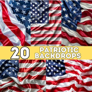 USA Flag Patriotic Independence Day 4th of July Digital Backdrop Maternity, Photoshop Background, Digital Studio Backdrop