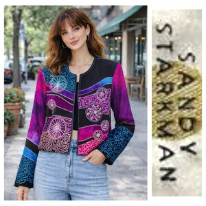 SANDY STARKMAN カーディガン Sandy Starkman Jacket - Etsy