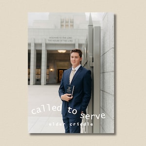 MISSIONARY ANNOUNCEMENT LDS Missionary Farewell Announcement