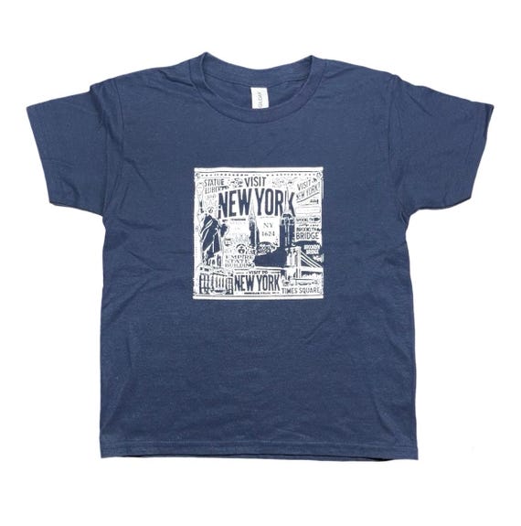 Brooklyn New York City Retro T-Shirt 70s Style Souvenir Tee Brooklyn New York City Retro T-Shirt 70s Style Souvenir Tee