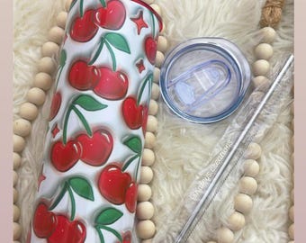 Red Cherries  Tumbler