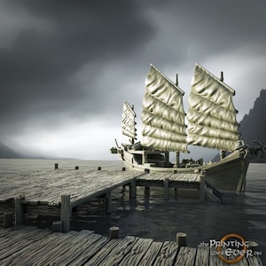 Junk Ship – Pirates of the Eastern Seas Series – The Printing Goes Ever On
