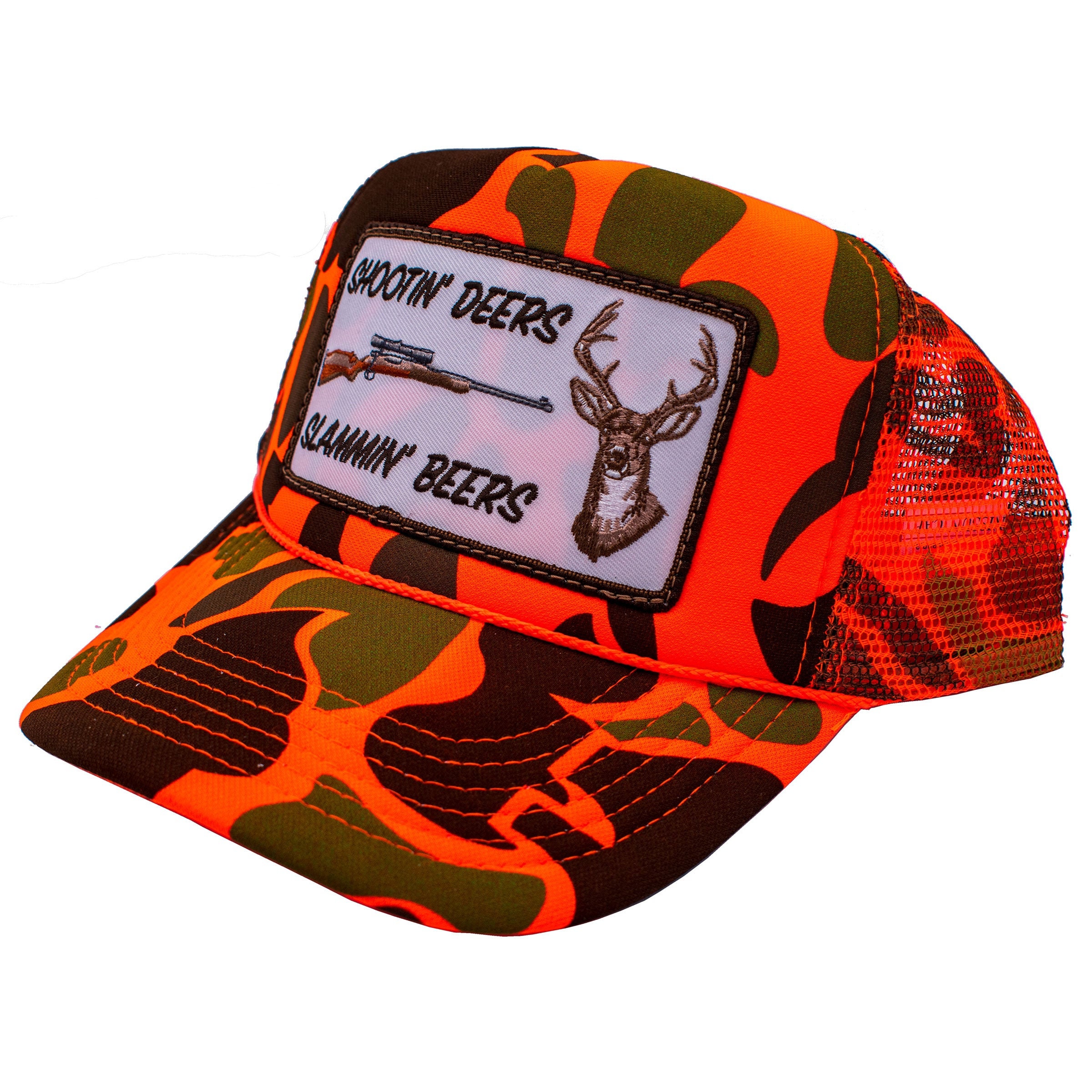 Orange camo hat cheap