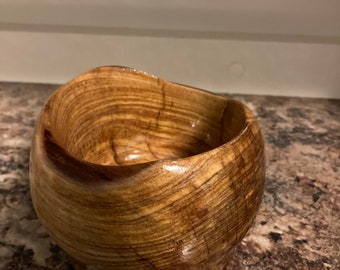 Live Edge Shallow Cup