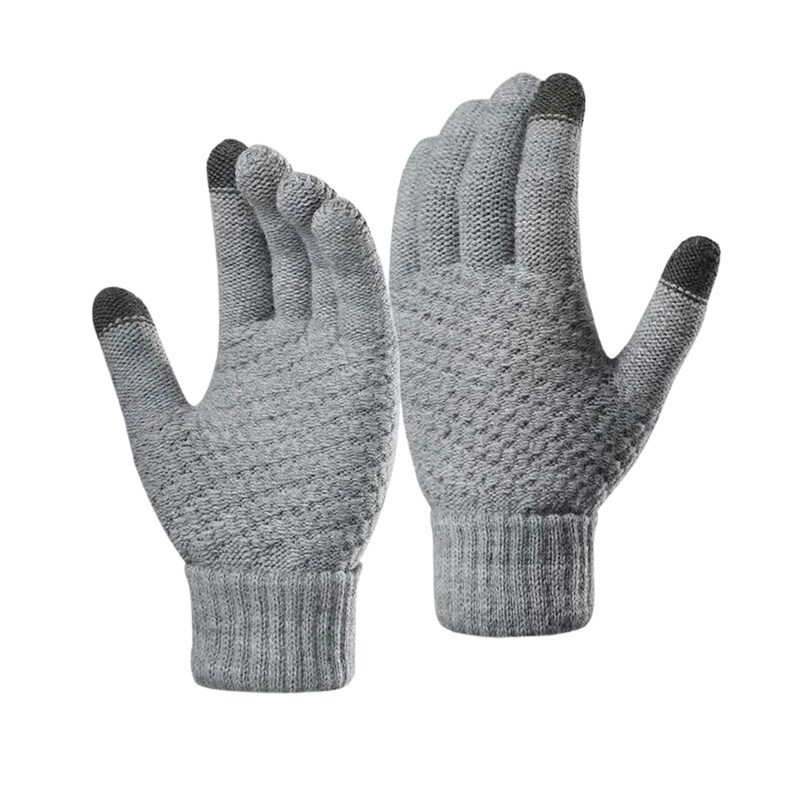 Cozy Winter Wool Gloves Windproof and Touchscreenready for Outdoor Comfort Etsy