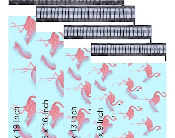 Mixed Size Designer Mailing Bags: Durable Polyethylene Shipping Envelopes